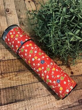 ♥️5/25$ Red Floral Patterned Kaleidoscope